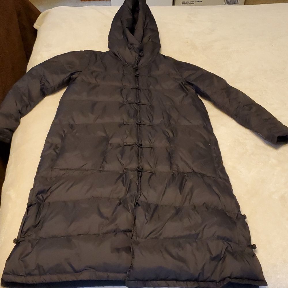 Down 3/4 length women's winter jacket, Small
